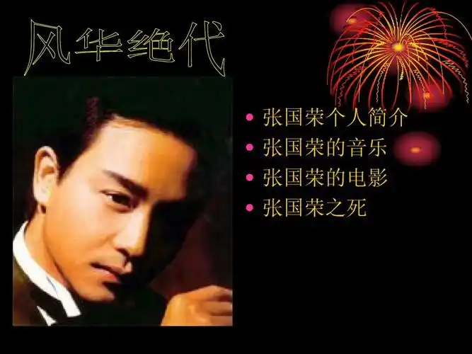 张国荣ppt