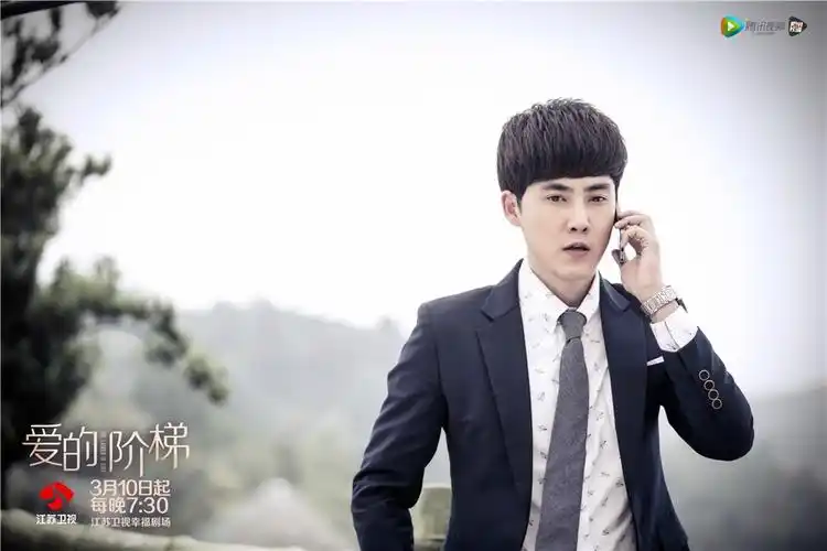 张皓天是在电视剧《 a target="_blank" href="/item/爱的阶梯