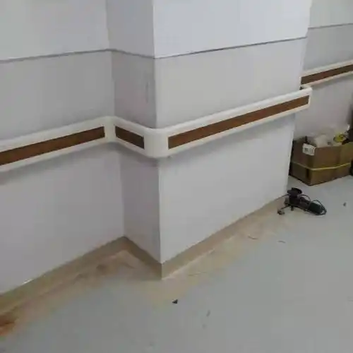 ls698联升医院走廊扶手养老院中医馆走廊楼梯pvc防撞扶手宽度140mm