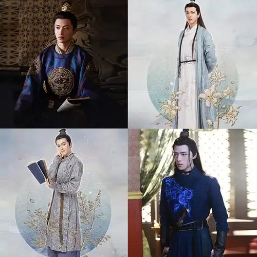 影视装唐朝男古装王爷大臣世子装书生服武侠侠客同款演出服