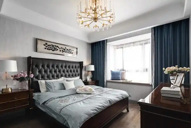 混搭风格三居卧室装修效果图