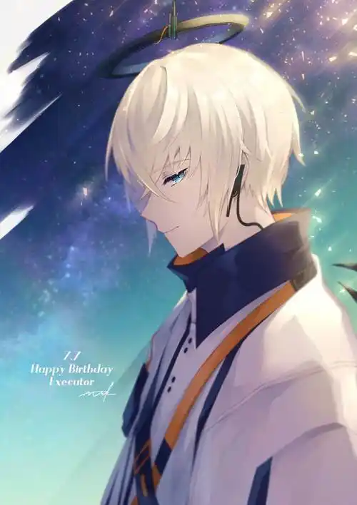 诞生日おめでとう树凪ナルク的pixiv人物侧脸插画图片