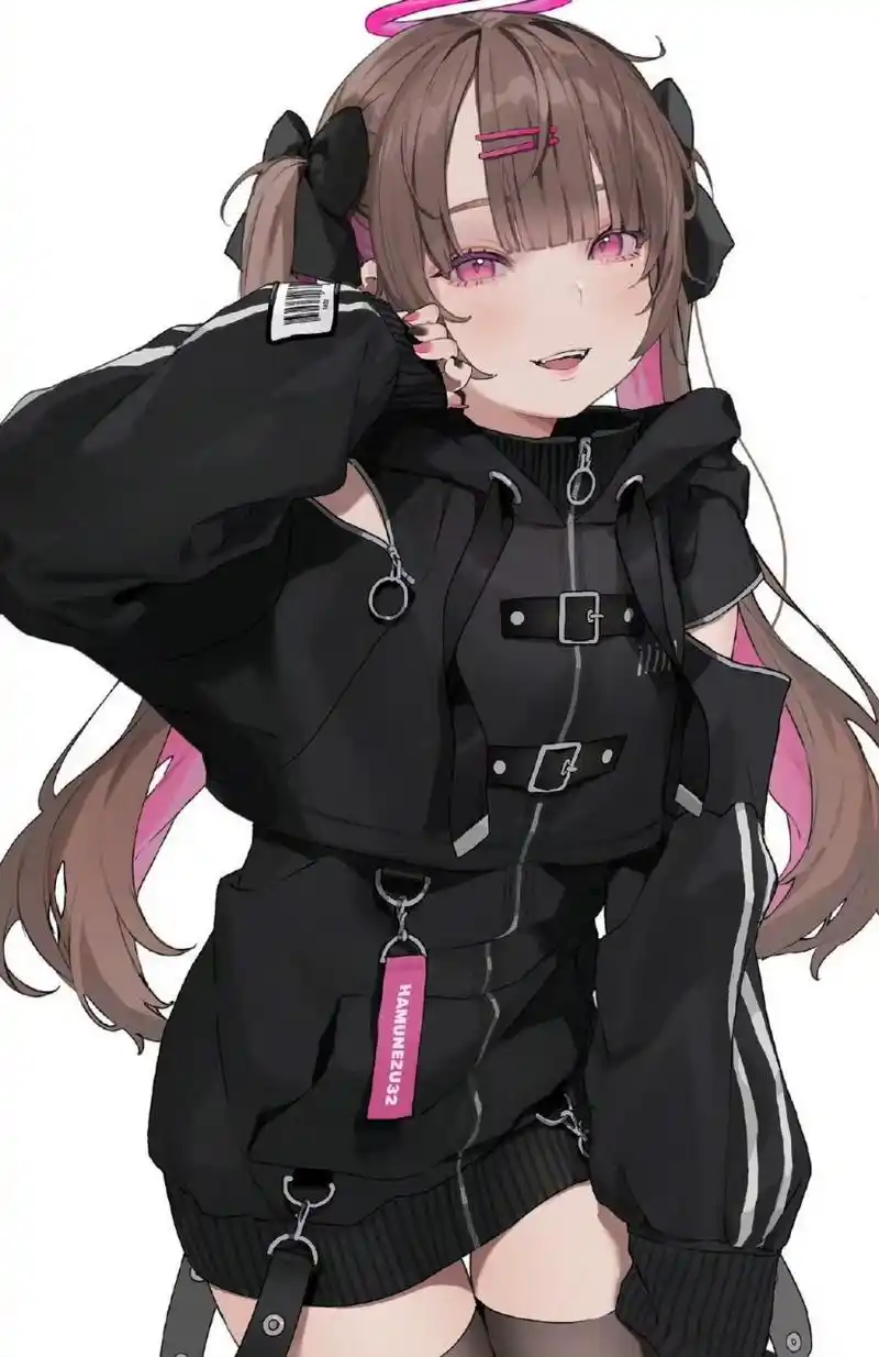 可爱的双马尾女孩 x:nezukonezu32 #绘画# #绘画作品# #动态连更挑战