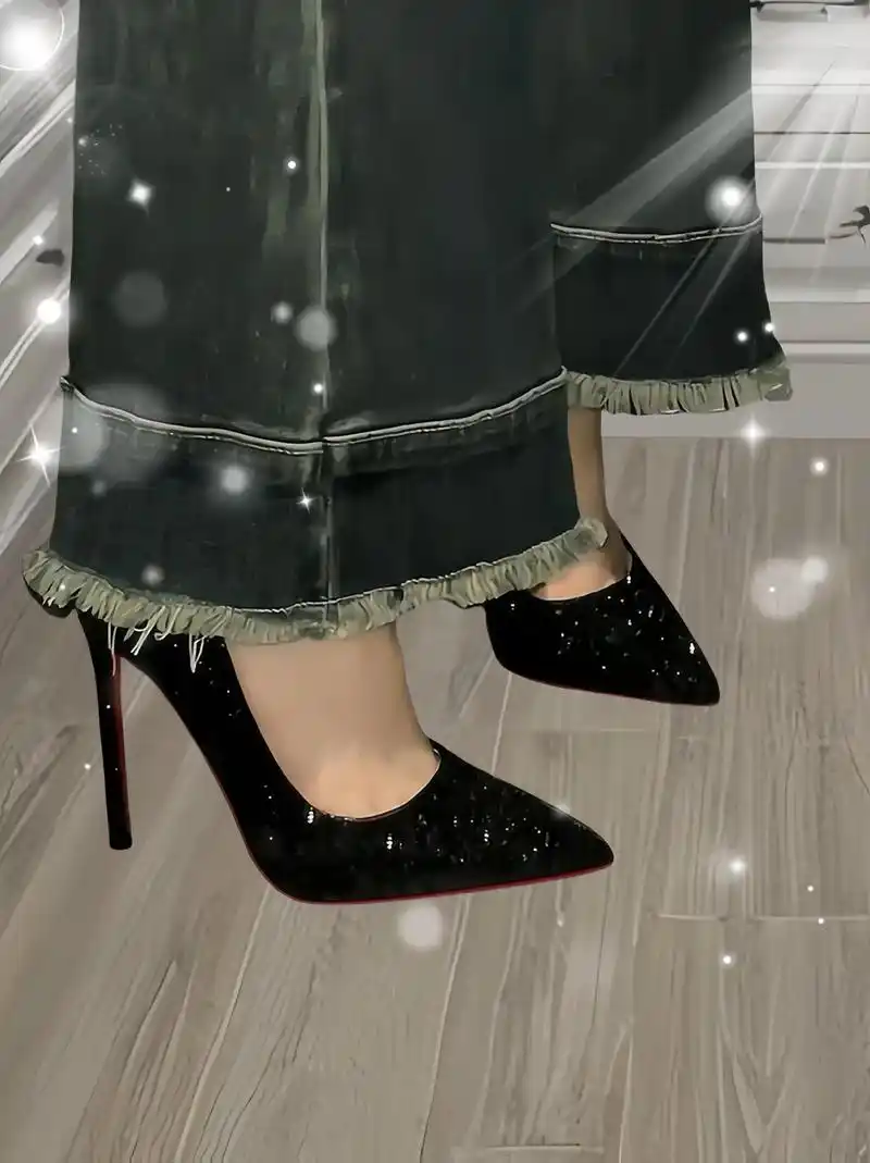 穿出长腿美感 #女王的高跟鞋 #显 - 抖音