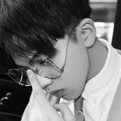 黑白头像霸气冷酷男生真人图片