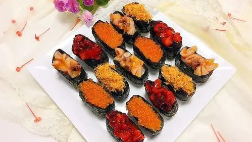 美味的军舰寿司97,三角饭团97 (附:寿司醋做法)