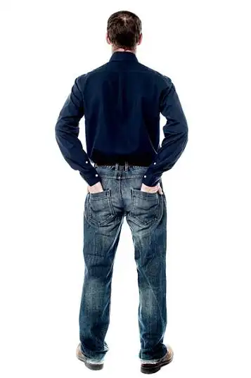 中年_休闲_男人_背影_高清图片_全景视觉