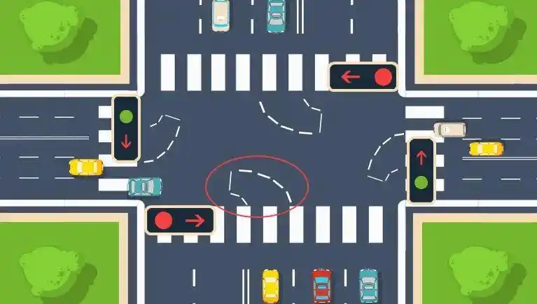 中卫市区新增4处"左转弯待转区",交警教你怎么走!