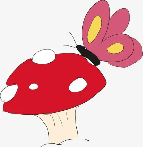 矢量图蘑菇