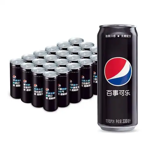 百事可乐无糖多口味碳酸饮料细长罐330ml0糖0卡包装随机_爱购网官网