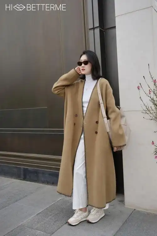 穿运动鞋会上瘾好看又舒服配大衣裙子绝美