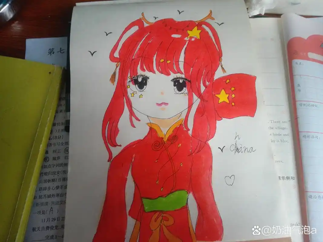 我画了中国拟人画,画的怎么样?