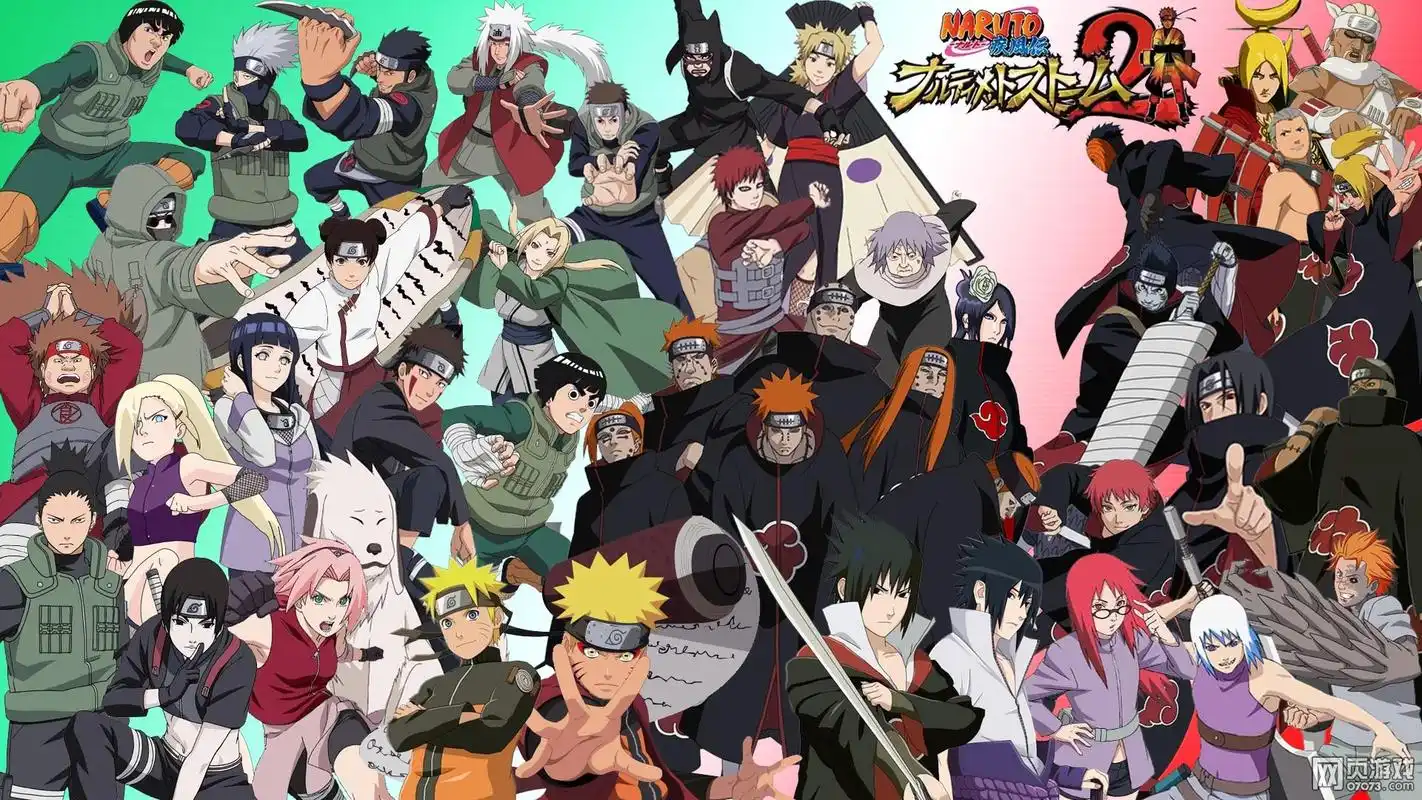 火影忍者忍者集合壁纸