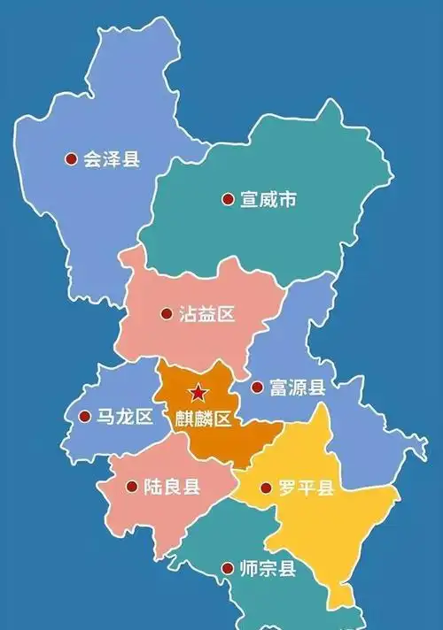 曲靖市是云南省的一个重要城市,也是该省第二大城市.
