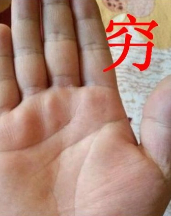 一生累,一生苦,一辈子难发大财的手相,难发财,命苦
