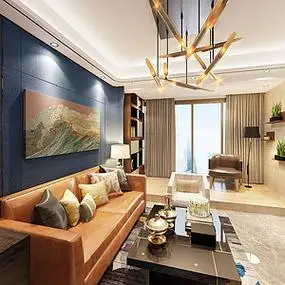 现代轻奢卫生间装修效果图-东易日盛装饰集团官网