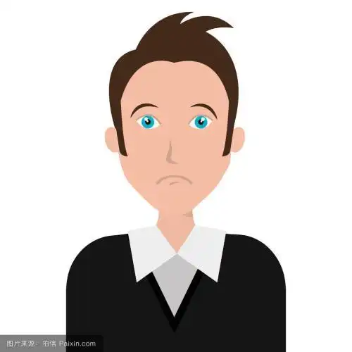 人物面部表情特写图片