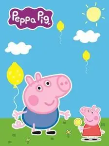 如图版本小猪佩奇1-7季260集7张中文碟片发音动画片dvd碟片u盘mp4