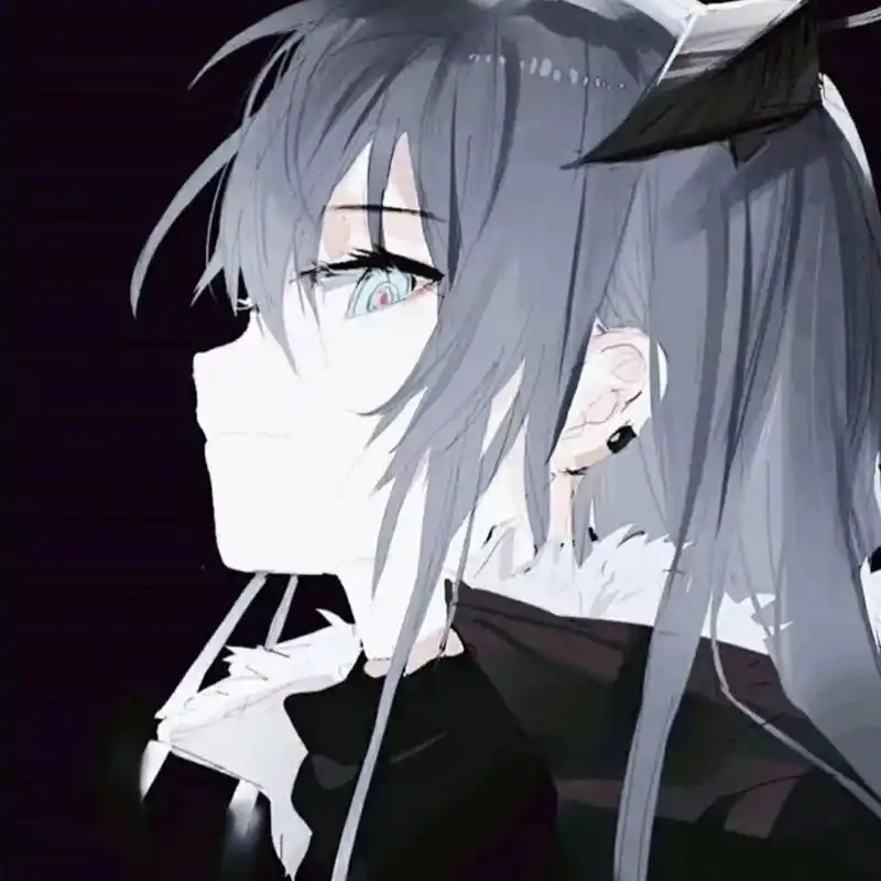 高冷动漫头像 我们生活在阴沟里,但有人依然仰望星空.