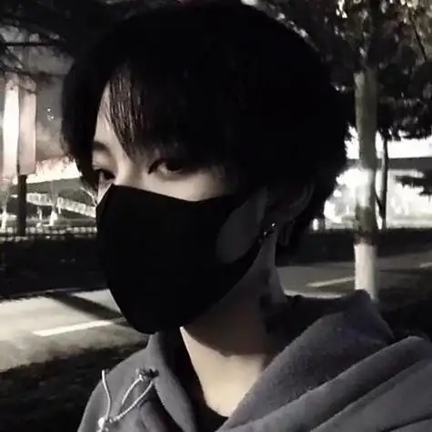 qq头像大全66张戴口罩帅气男生头像