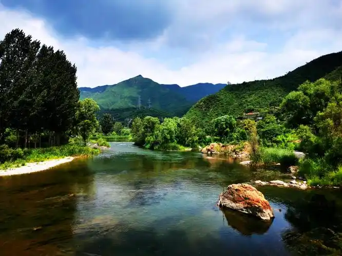 雨后门头沟绿水青山尽妖娆