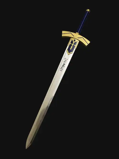 fate系列excalibur誓约胜利之剑湖中剑道具模型未开游戏