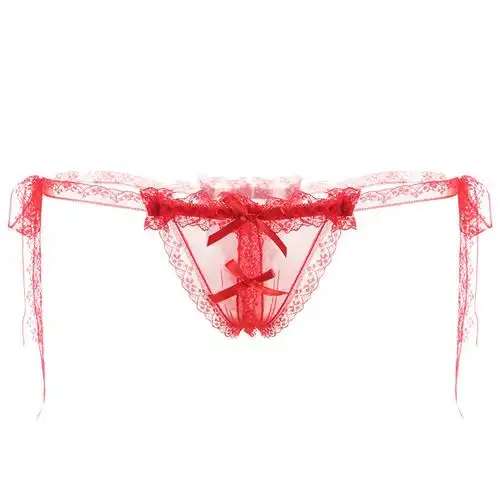 蕾丝性感丁字裤 女系带开裆裤女士诱惑内裤可调大小内裤-阿里巴巴