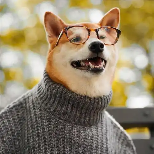 有不有和这个头像能对应的狗狗的情侣头像?