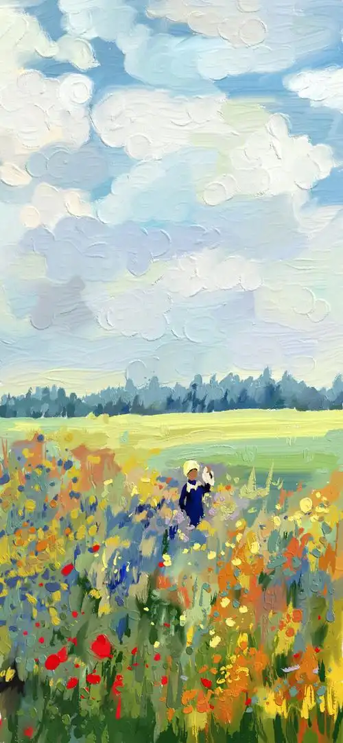 杂/ 喜欢的图片存档/ 油画风壁纸「手机/ipad」/可.