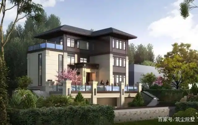 青山绿水间,中国院子最宜人,看看这一栋乡村自建房的样子