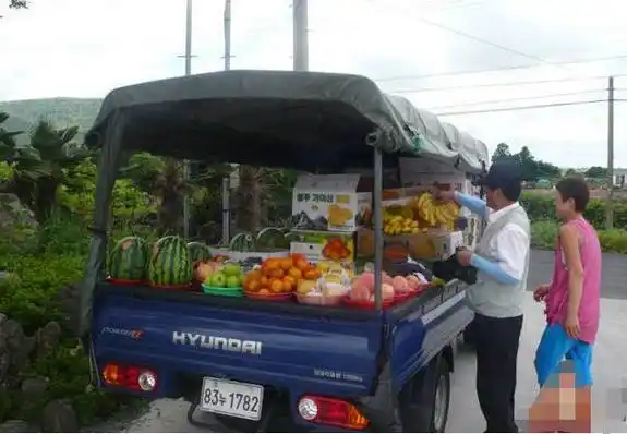 在农村开小货车卖水果的商贩能赚钱吗