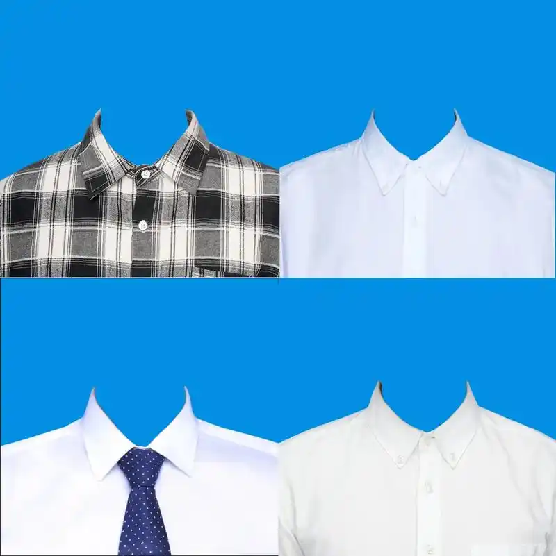 衬衫换装模版#衬衫 #证件照换装#ps @抖音小助手 - 抖音