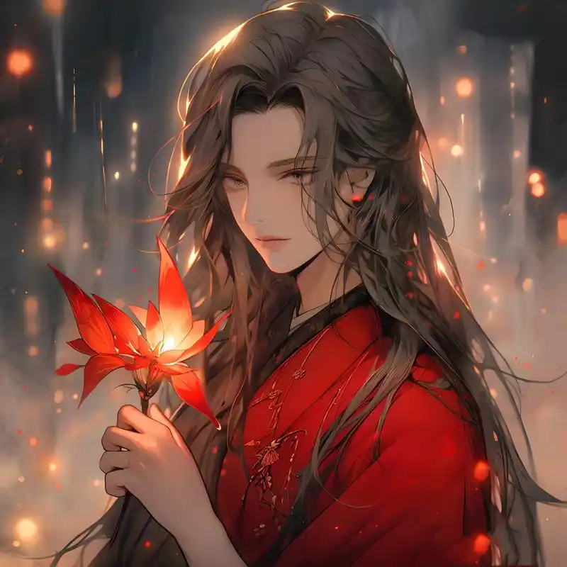 好看头像# #男生头像分享# #ai绘画# #每秒都值得记录# #彼岸花