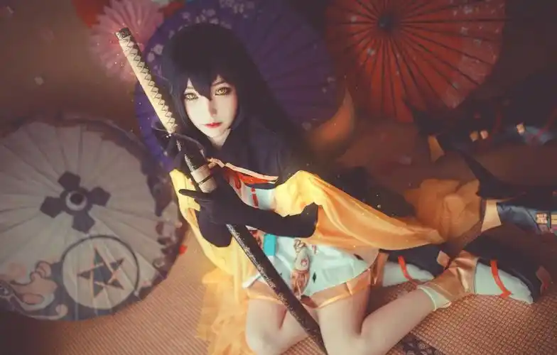 阴阳师游戏妖刀姬 初始同人二次元cosplay