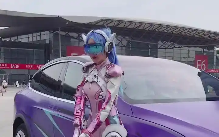 火箭少女特斯拉电动车mpv吃鸡和平精英梦幻火箭chinajoycos