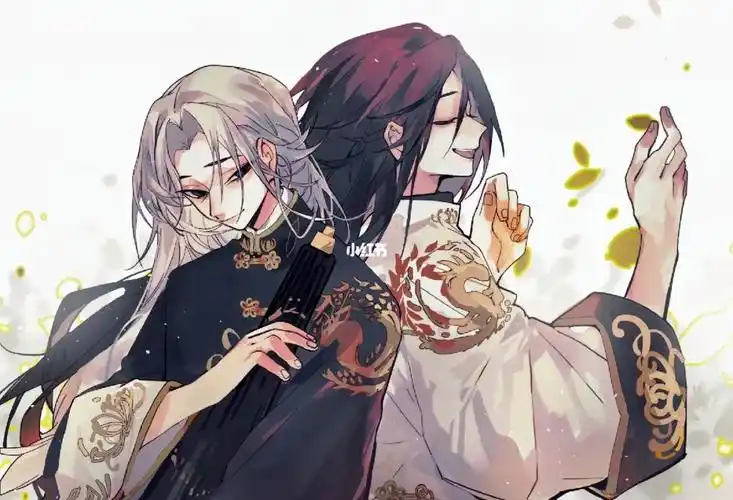 画了最喜欢的黑白#第五人格  #宿伞之魂  #范无咎  #谢必安  #咎安