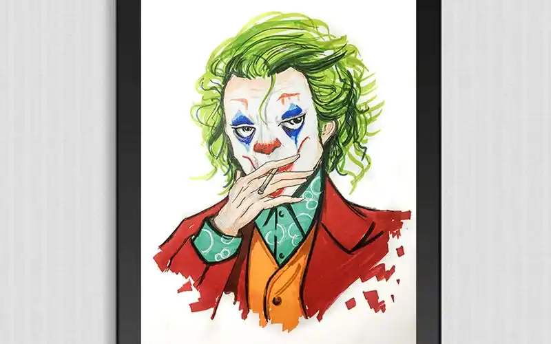 【马克笔手绘】小丑 / joker