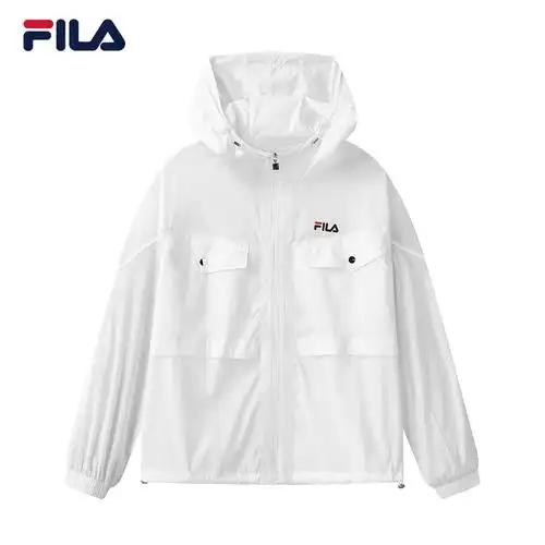 fila斐乐官方女子外套2021夏季新款时尚运动休闲外套皮肤衣女