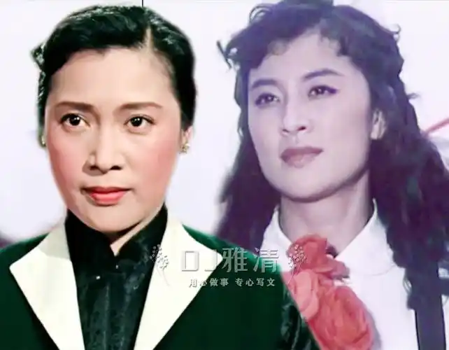 邓星原本不是电影演员.但她从小是跟在秦怡身边长大的.