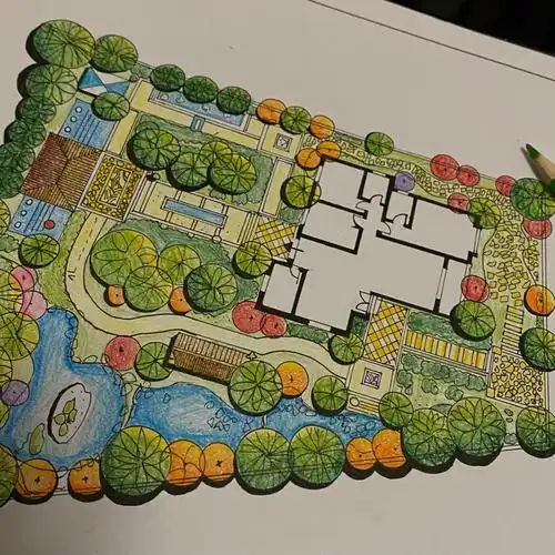 风景园林设计景观设计手绘