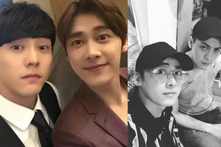 盘点陈伟霆和李易峰的合照这些动作都十分亲密