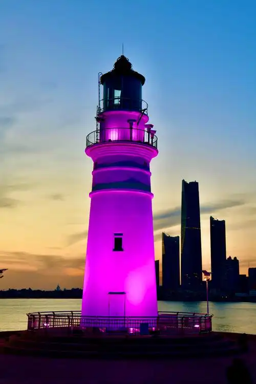 浮山湾;五四广场,奥帆中心,情人坝灯塔·青岛