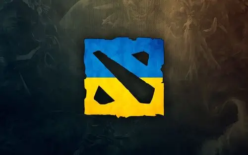 dota 2 ukrainian flag wallpaper for widescreen desktop pc 1920x