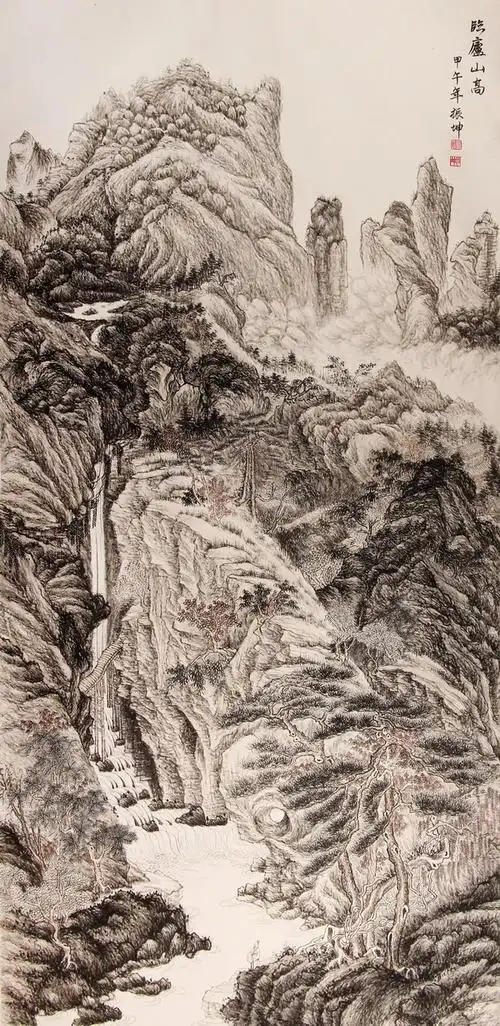 国家一级美术师庞振坤作品欣赏