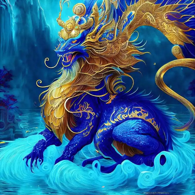 ai智能绘画神兽麒麟