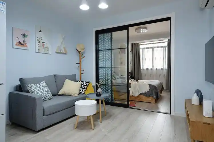 67㎡小户型 1房变2房-巧用隔断房间扩容1