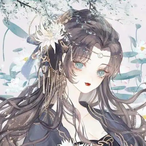 唯美古风女生动漫头像仙气飘飘的手绘古风女生头像太美啦古风闺蜜头像