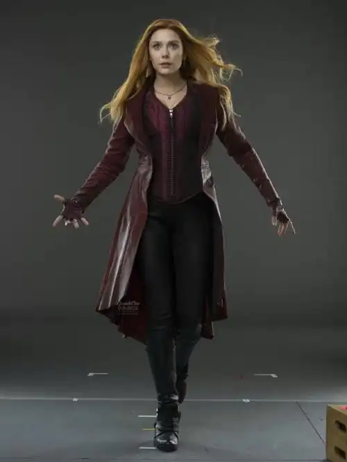 漫威复仇者联盟3绯红女巫定妆照