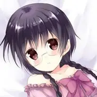 二次元眼镜妹 卡通眼镜娘 动漫戴眼镜的女生 眼镜女生头像 小图片