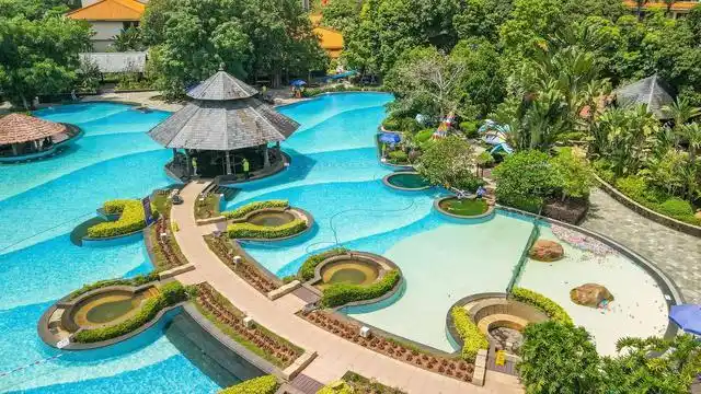 中山三乡旅游,誉为"岭南名汤"的天然温泉,你泡过吗